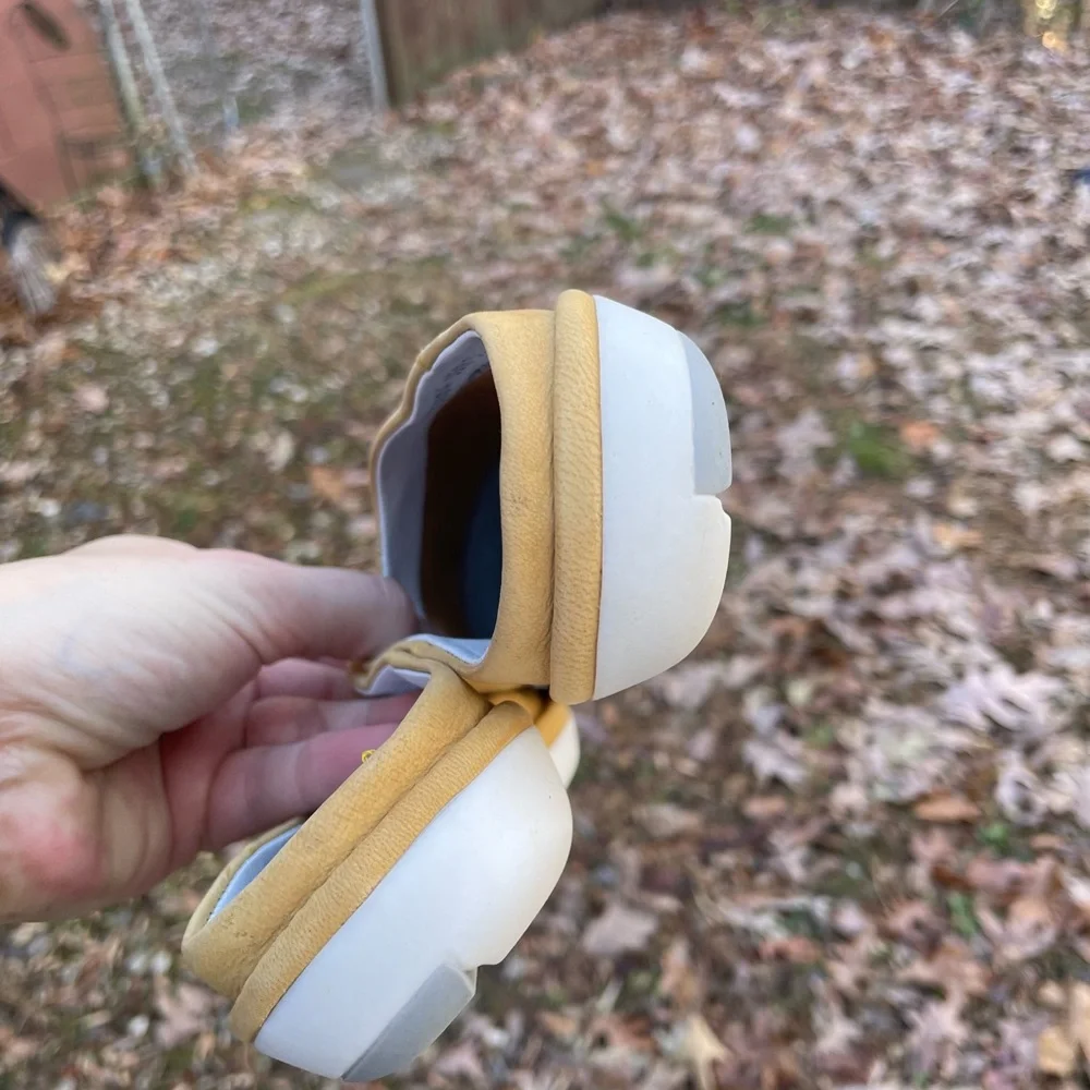 New Fly London Leather  Mules Flats Size 37 - Picture 6 of 14